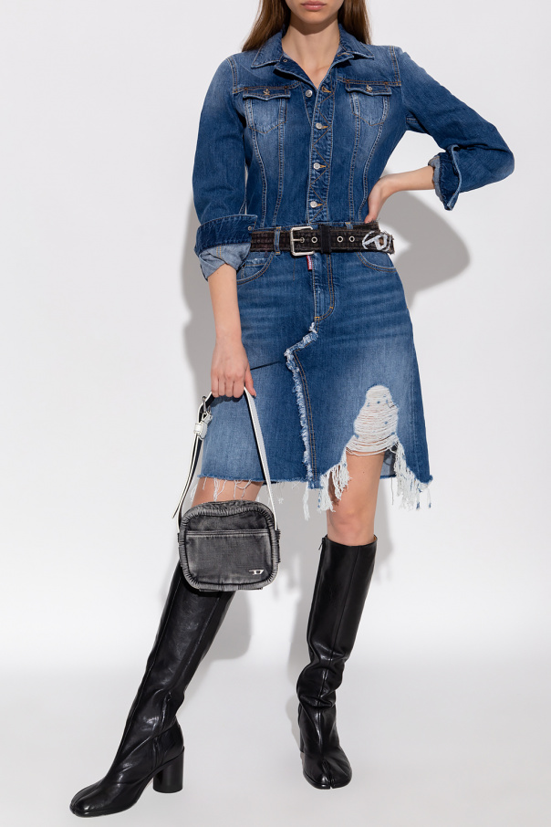 Denim dress Dsquared2 - SchaferandweinerShops Guinea